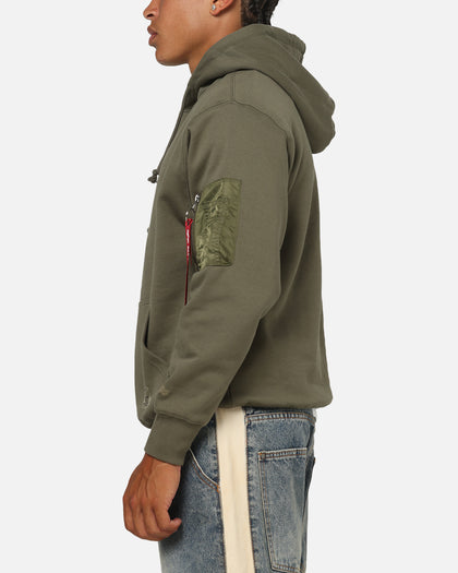 Alpha Industries Utility Pocket Hoodie Green