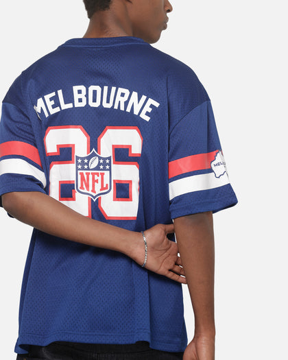 Majestic Athletic NFL Melbourne '26 Mesh T-Shirt Blue
