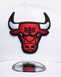 New Era Chicago Bulls "Best Of" 9Forty A-Frame Snapback White