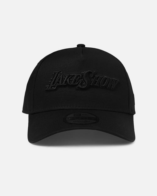 New Era Los Angeles Lakers 'NBA Black On Black' 9FORTY A-Frame Snapback Black