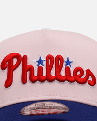 New Era Philadelphia Phillies 'Pink Crown' 9FORTY A-Frame Snapback Pink