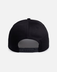 New Era Chicago Bulls 'Black Metal Badge' 9FORTY A-Frame Snapback Black