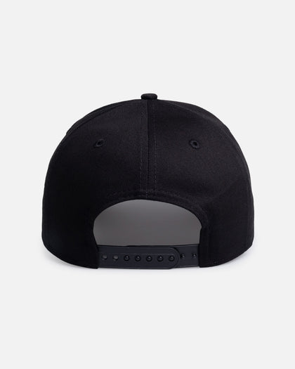New Era Chicago Bulls 'Black Metal Badge' 9FORTY A-Frame Snapback Black