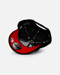 New Era New York Yankees 'Spider Web' 9FORTY A-Frame Snapback Black/Red
