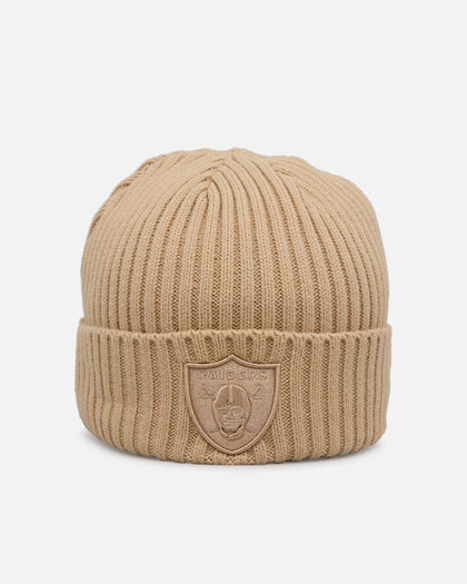 New Era Las Vegas Raiders 'Color Pack' Beanie Tan