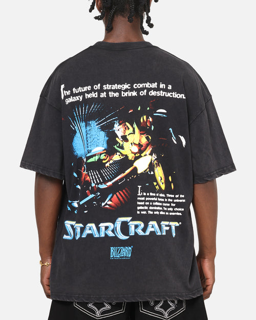 73Studio X Starcraft '98 Factions Heavy T-Shirt Black Wash