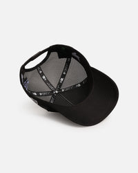 New Era South Sydney Rabbitohs 'NRL Mesh Crown' 9FORTY A-Frame Trucker Snapback Black