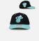 Mitchell & Ness Miami Heat "Ice Blue" Script Origin Snapback Black/Ice Blue
