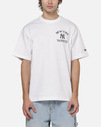 New Era New York Yankees MLB Old School T-Shirt White