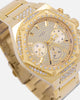 Guess Mainline Fury Glitz Bracelet Watch Gold