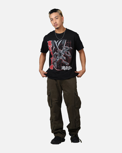 73Studio X Yu-Gi-Oh! Red Eyes Vintage T-Shirt Black