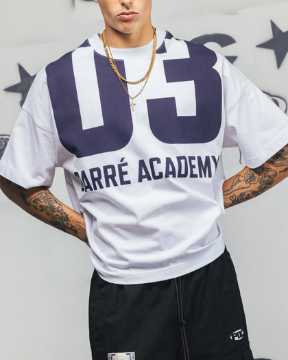 Carre Rally T-Shirt White/Navy