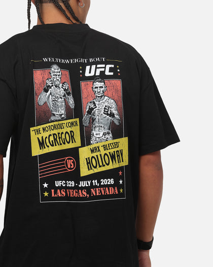 UFC By Culture Kings UFC IFW 2026 McGregor Vs. Holloway T-Shirt Black