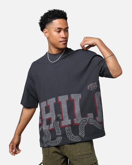 New Era Philadelphia 76ers Oversized T-Shirt Black