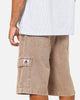 X-Large Baggy Cargo Denim 91 Shorts Smoke