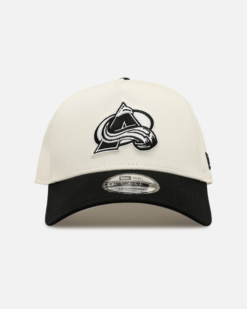 New Era Colorado Avalanche 'Easy Chrome Black' 9FORTY A-Frame Snapback Chrome/Black