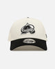 New Era Colorado Avalanche 'Easy Chrome Black' 9FORTY A-Frame Snapback Chrome/Black