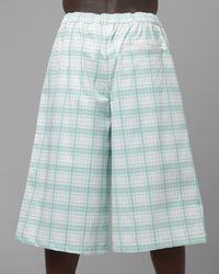 Loiter Ultra Hybrid Shorts Green Plaid