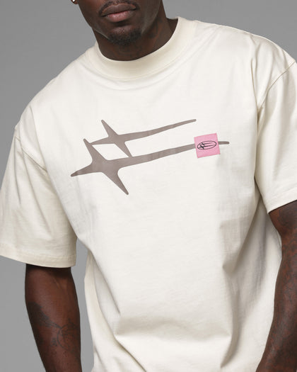 Loiter Hybrid Premium T-Shirt Beige