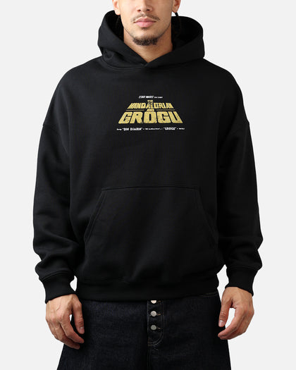 73Studio Star Wars Mandalorian Poster Hoodie Black