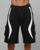 Loiter Hybrid Tek Cargo Shorts Black