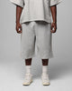 Loiter Dark Performance Fleece Shorts Grey