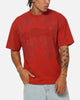 Ed Hardy Double Dragon Applique T-Shirt Red