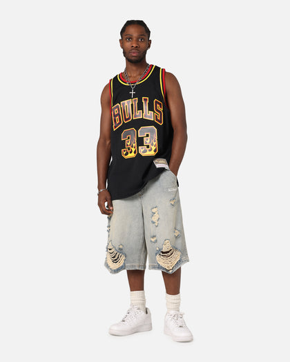Mitchell & Ness Chicago Bulls Scottie Pippen Legends Jersey Black/Grey