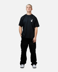 Playboy Flames 2.0 Boxy T-Shirt Black/White