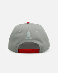 New Era Los Angeles Angels 'All I Want For Christmas' 9FORTY A-Frame Snapback Green/Red