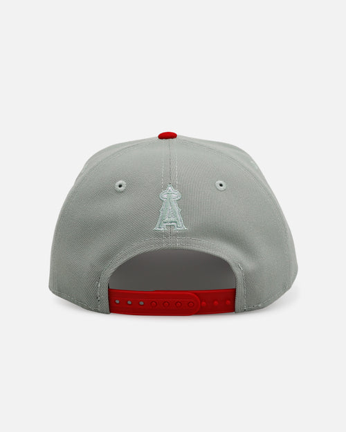 New Era Los Angeles Angels 'All I Want For Christmas' 9FORTY A-Frame Snapback Green/Red