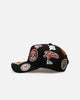 New Era Detroit Tigers 'All Over Embroidery' 9FORTY A-Frame Snapback Black