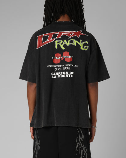 Loiter Racing Premium T-Shirt Charcoal