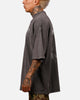 Saint Morta Baptista Mock Neck T-Shirt Washed Charcoal