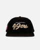 New Era San Francisco 49ers 'Washed Black NFL Golfer' Corduroy Golfer Snapback Washed Black