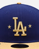New Era Los Angeles Dodgers 'MLB Gold' 59FIFTY Fitted Official Team Color