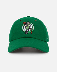 47 Brand Boston Celtics Wooly Clean Up Strapback Kelly