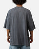 Saint Morta Barbaric Mock Neck T-Shirt Washed Charcoal