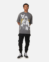 The Anti Order Legion Mock Neck T-Shirt Washed Charcoal