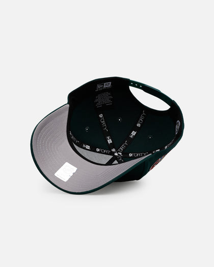 New Era Chicago Blackhawks 'Evergreen' 9FORTY A-Frame Snapback Dark Green