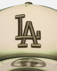 New Era Los Angeles Dodgers 'Gradient Edge' 9FORTY A-Frame Snapback Green
