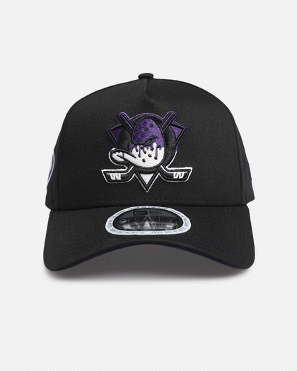 New Era Anaheim Ducks 'Drip 3.0' 9FORTY A-Frame Snapback Black