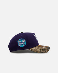 New Era Charlotte Hornets 'Realtree Visor' 9FORTY A-Frame Snapback Official Team Color