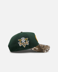 New Era Green Bay Packers 'Realtree Visor' 9FORTY A-Frame Snapback Official Team Color