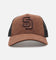 47 Brand San Diego Padres 'Tonal Suede' '47 Offside Trucker Snapback Chocolate