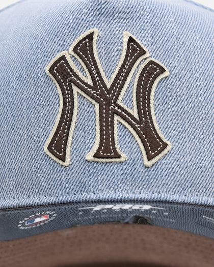 Pro Standard New York Yankees 'Denim Suede' Pro Pinch Strapback Denim