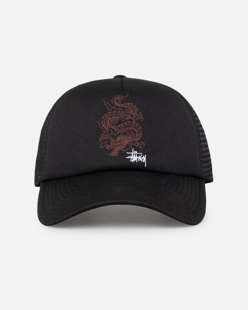 Stüssy Dragon Trucker Snapback Pigment Black