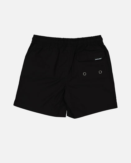 Santa Cruz Kids' MFG Cruzier Solid Shorts Black