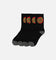 Santa Cruz Kids' Classic Dot Socks 4 Pack Black