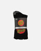 Santa Cruz Kids' Classic Dot Socks 4 Pack Black